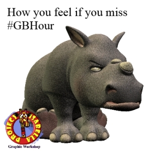How you feel if you miss #GBHour